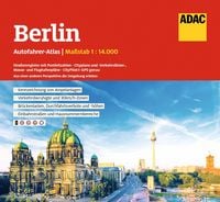 Produktbild: ADAC Autofahreratlas Berlin 1:14.000