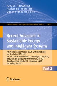 Produktbild: Recent Advances in Sustainable Energy and Intelligent Systems