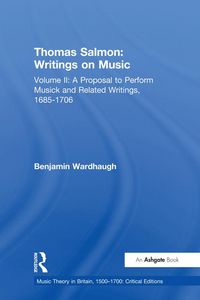 Produktbild: Thomas Salmon: Writings on Music