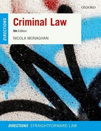 Produktbild: Criminal Law Directions 5/e
