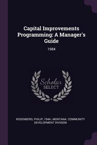 Produktbild: Capital Improvements Programming
