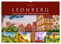 Produktbild: Leonberg - Altstadt in Abendstimmung (Wandkalender 2027 DIN A2 quer), CALVENDO Monatskalender