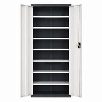 Produktbild: Stahl Schuhschrank Malivo 80 x 180 x 40 cm