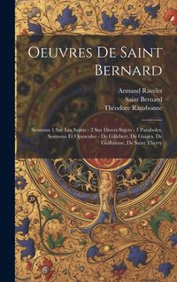 Produktbild: Oeuvres De Saint Bernard
