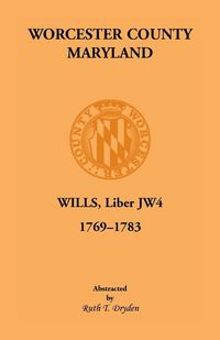 Produktbild: Worcester Will Books, Liber JW4, 1769-1783