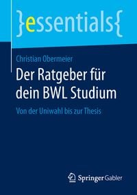 Produktbild: Der Ratgeber f&uuml;r dein BWL Studium