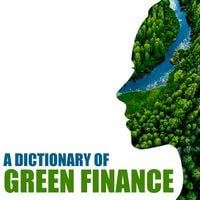 Produktbild: A dictionary of green finance
