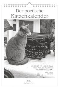 Produktbild: Der poetische Katzenkalender 2027