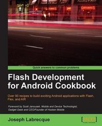 Produktbild: Flash Development for Android Cookbook