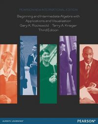 Produktbild: Rockswold, G: Beginning and Intermediate Algebra with Applic