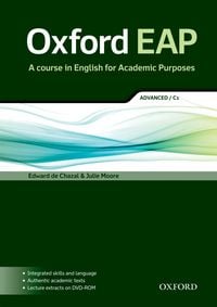 Produktbild: Oxford EAP: Advanced/C1: Student's Book and DVD-ROM Pack