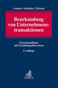 Produktbild: Beurkundung von Unternehmenstransaktionen