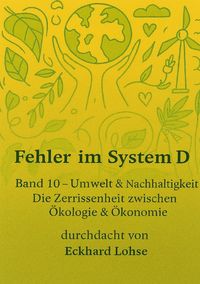 Produktbild: Durchdenken / Fehler im System D Band 10 Umwelt &amp; Nachhaltigkeit