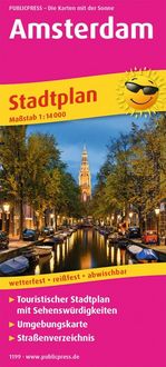 Produktbild: Publicpress Stadtplan Amsterdam 1:14.000