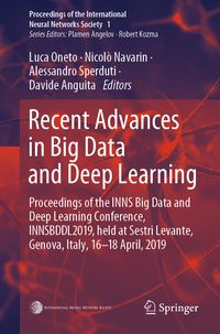Produktbild: Recent Advances in Big Data and Deep Learning