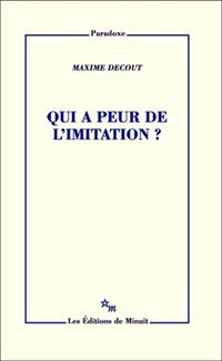 Produktbild: Qui a peur de l'imitation ?