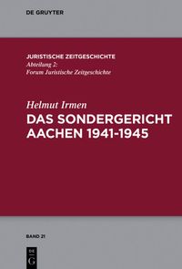 Produktbild: Das Sondergericht Aachen 1941-1945