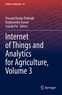 Produktbild: Internet of Things and Analytics for Agriculture, Volume 3
