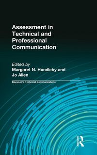 Produktbild: Assessment in Technical and Professional Communication