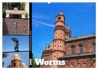 Produktbild: Worms-Nibelungenstadt am Rhein (Wandkalender 2026 DIN A2 quer), CALVENDO Monatskalender