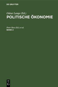 Produktbild: Politische &Ouml;konomie. Band 2