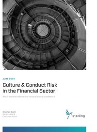 Produktbild: 2025 Culture & Conduct Risk in the Financial Sector