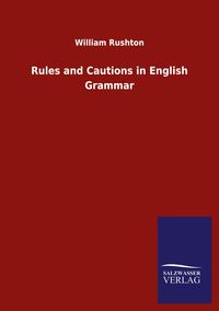 Produktbild: Rules and Cautions in English Grammar