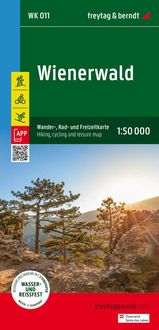Bild vom Artikel Wienerwald, Wander-, Rad- und Freizeitkarte 1:50.000, freytag & berndt, WK 011 vom Autor 