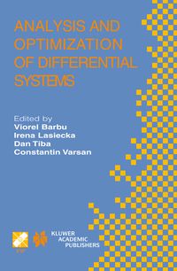 Produktbild: Analysis and Optimization of Differential Systems