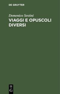 Produktbild: Viaggi e opuscoli diversi