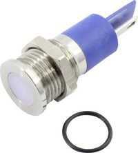 Produktbild: TRU COMPONENTS 1605988 LED-Signalleuchte Wei&szlig; 24V DC/AC 350 mcd