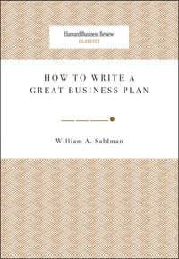 Produktbild: How to Write a Great Business Plan