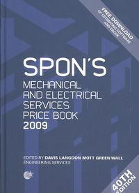 Produktbild: Spon's Mechanical and Electrical Services Price Book 2009