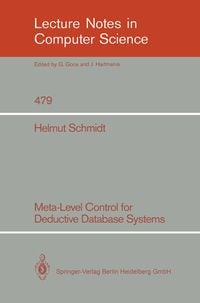 Bild vom Artikel Meta-Level Control for Deductive Database Systems vom Autor Helmut Schmidt