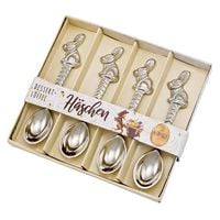 Produktbild 4er-Set Dessert-Löffel »Häschen«
