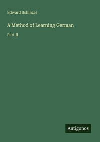 Produktbild: A Method of Learning German