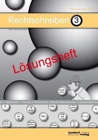 Produktbild: Rechtschreiben Band 3 (L&ouml;sungsheft)