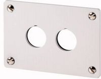 Produktbild: Eaton M22-E2 216543 Einbaurahmen 2 Einbaustellen (&Oslash; x H) 22mm x 72mm Grau 1St.