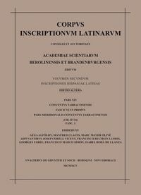 Produktbild: Pars meridionalis conventus Tarraconensis