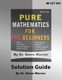Produktbild: Pure Mathematics for Pre-Beginners - Solution Guide