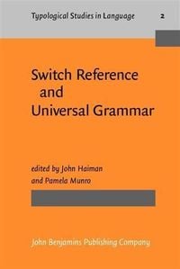 Produktbild: Switch Reference and Universal Grammar