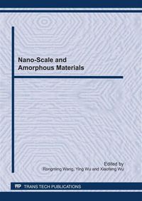 Produktbild: Nano-Scale and Amorphous Materials