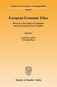 Produktbild: European Economic Elites.