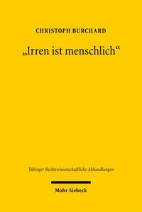 Produktbild: "Irren ist menschlich"