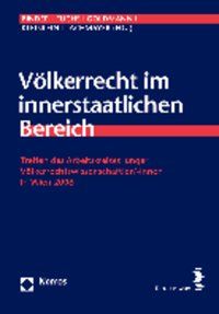 Produktbild: V&ouml;lkerrecht im innerstaatlichen Bereich