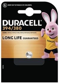 Produktbild: Duracell Knopfzelle 394 1.55V 1 St. 84 mAh Silberoxid SR936