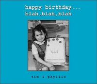 Produktbild: Happy Birthday...Blah, Blah, Blah