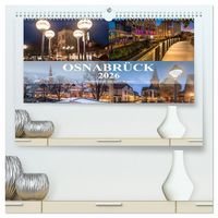 Produktbild: Stadtportrait Osnabr&uuml;ck (hochwertiger Premium Wandkalender 2026 DIN A2 quer), Kunstdruck in Hochglanz