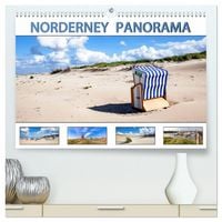 Produktbild: NORDERNEY PANORAMA (hochwertiger Premium Wandkalender 2026 DIN A2 quer), Kunstdruck in Hochglanz