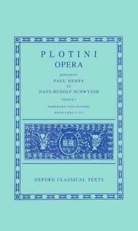 Produktbild: Plotinus I. Enneades I-III Cum Vita Porphyrii